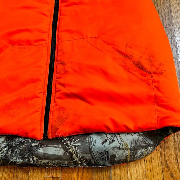 MidwayUSA Vest Mens XXL Real Tree Reversable Hunting - Picture 5 of 9